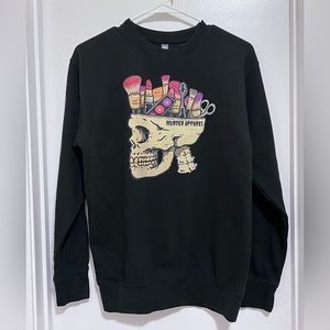 Murder Apparel Skull Crewneck Sweatshirt